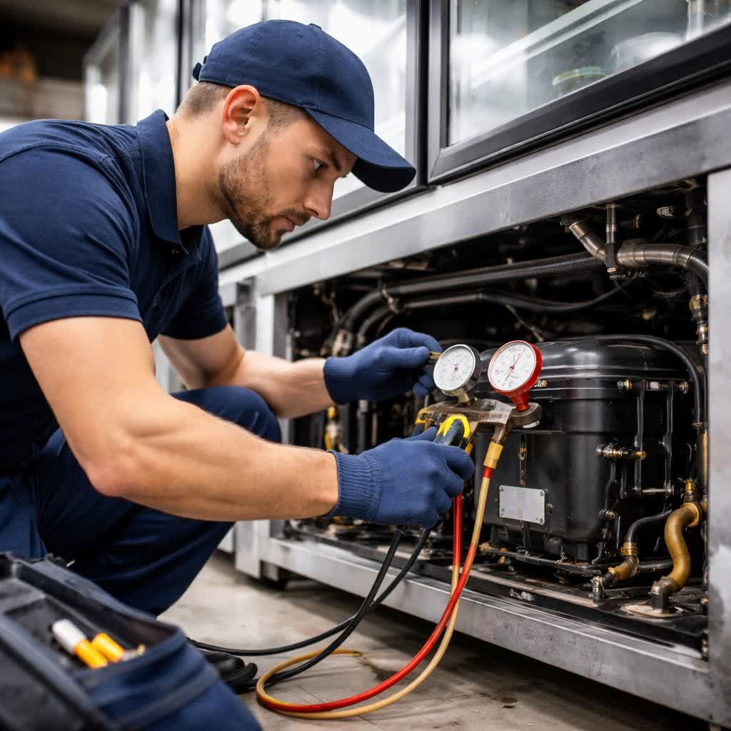 راهنمای انتخاب تعمیرکار یخچال صنعتی در تهران